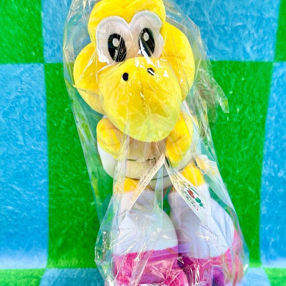Super Mario Bros Wonder Rolla Koopa Plush SEALED Koopa Troopa With Roller Skate